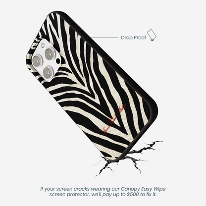 Black The Striped Officials iPhone 16 Pro Max Case