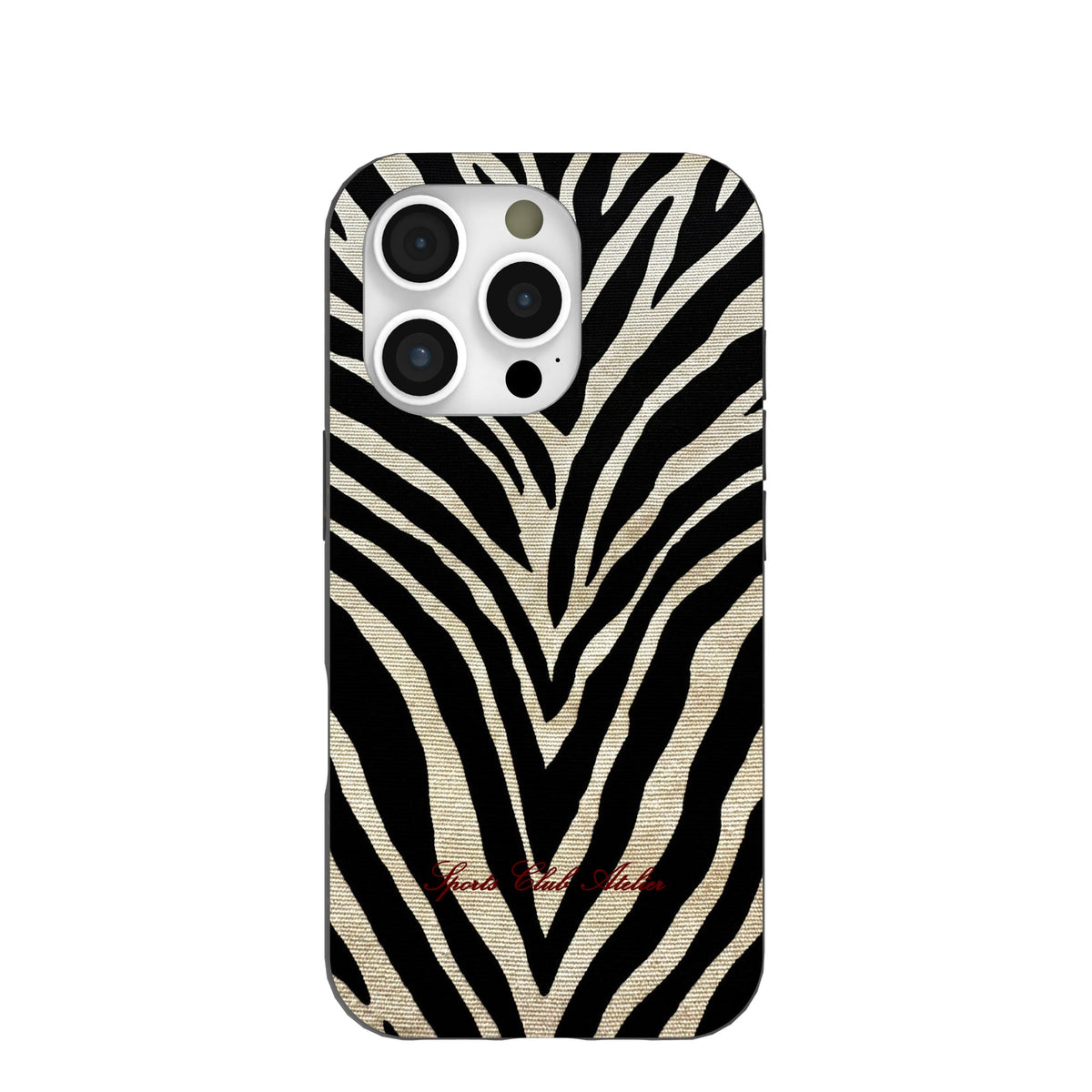 Black The Striped Officials iPhone 16 Pro Case
