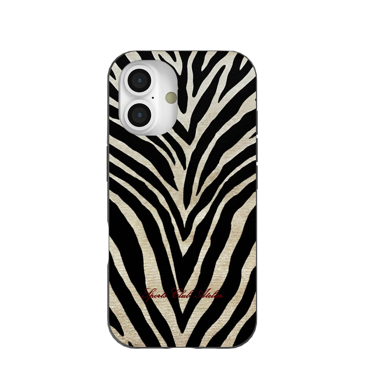 Black The Striped Officials iPhone 16 Case