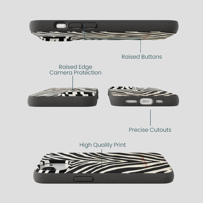 Black The Striped Officials iPhone 16e/17e Case