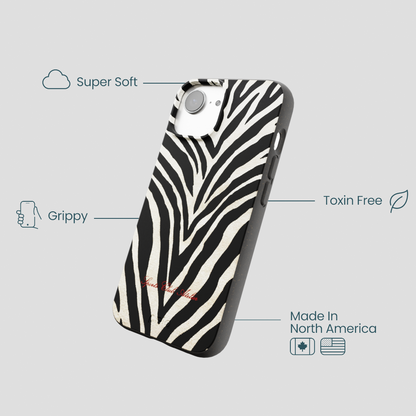 Black The Striped Officials iPhone 16e/17e Case