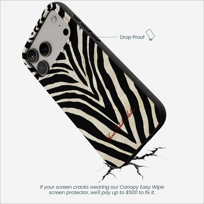 Black The Striped Officials iPhone 17 Pro Max Case