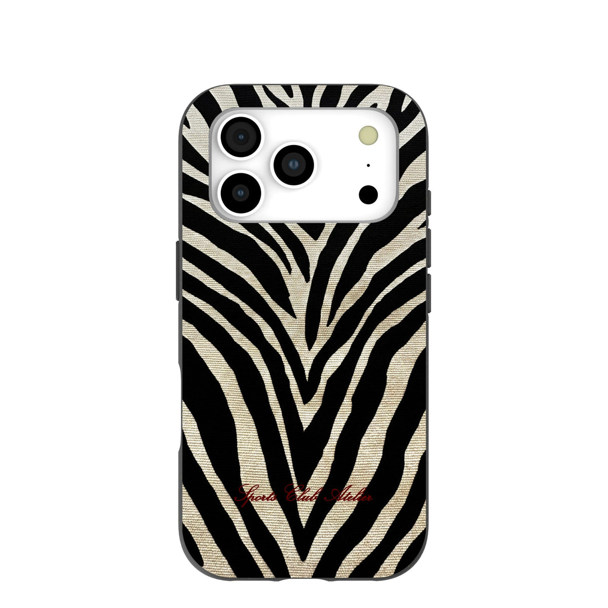 Black The Striped Officials iPhone 17 Pro Case