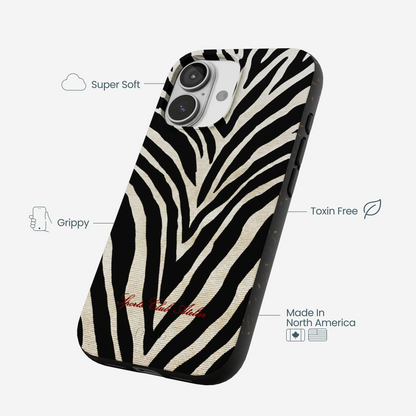 Black The Striped Officials iPhone 17 Case