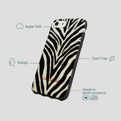 Black The Striped Officials iPhone 6/6s/7/8/SE Case