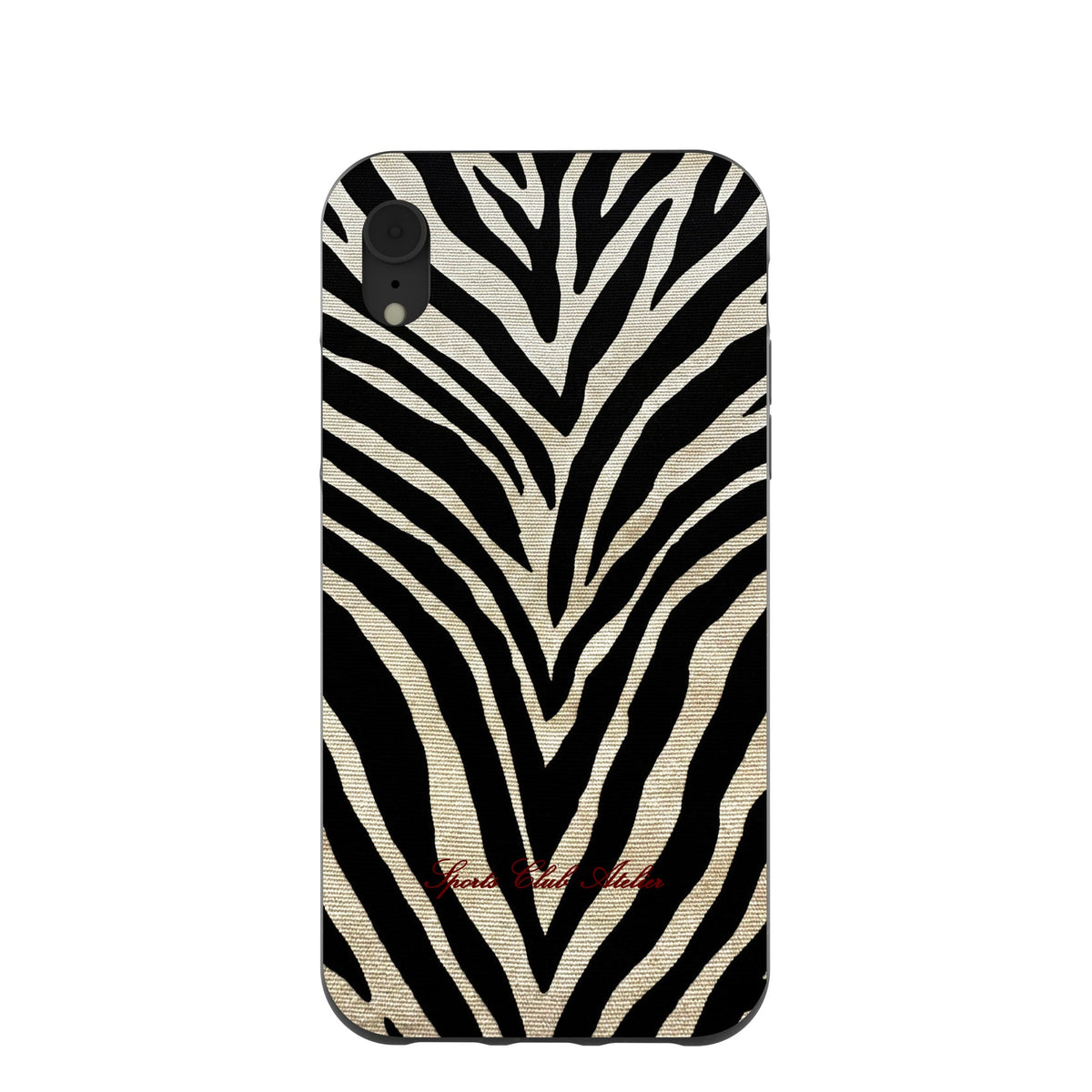 Black The Striped Officials iPhone XR Case