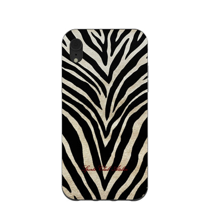 Black The Striped Officials iPhone XR Case