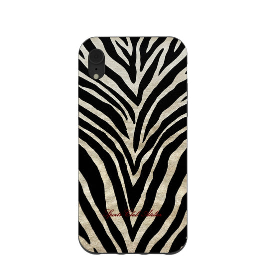 Black The Striped Officials iPhone XR Case
