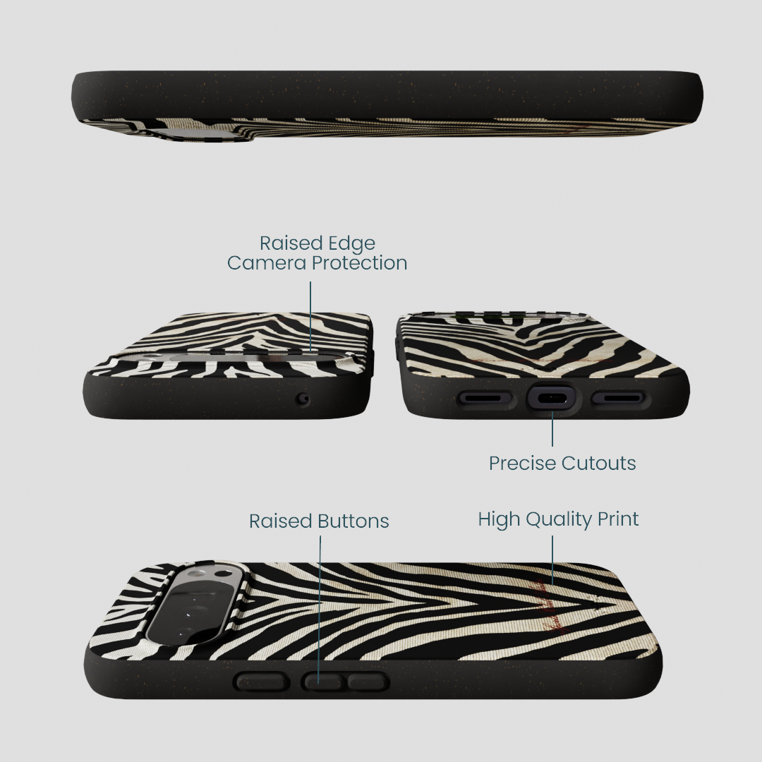 Black The Striped Officials Google Pixel 10 Pro XL Case
