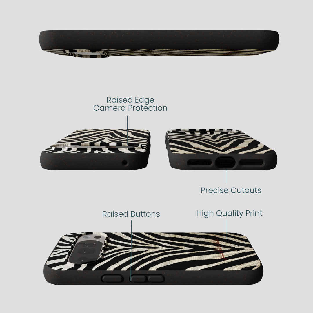 Black The Striped Officials Google Pixel 10/10 Pro Case