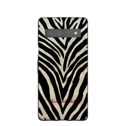 Black The Striped Officials Google Pixel 7a Case