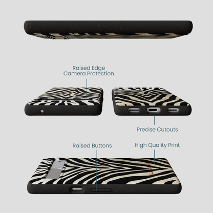Black The Striped Officials Google Pixel 7a Case