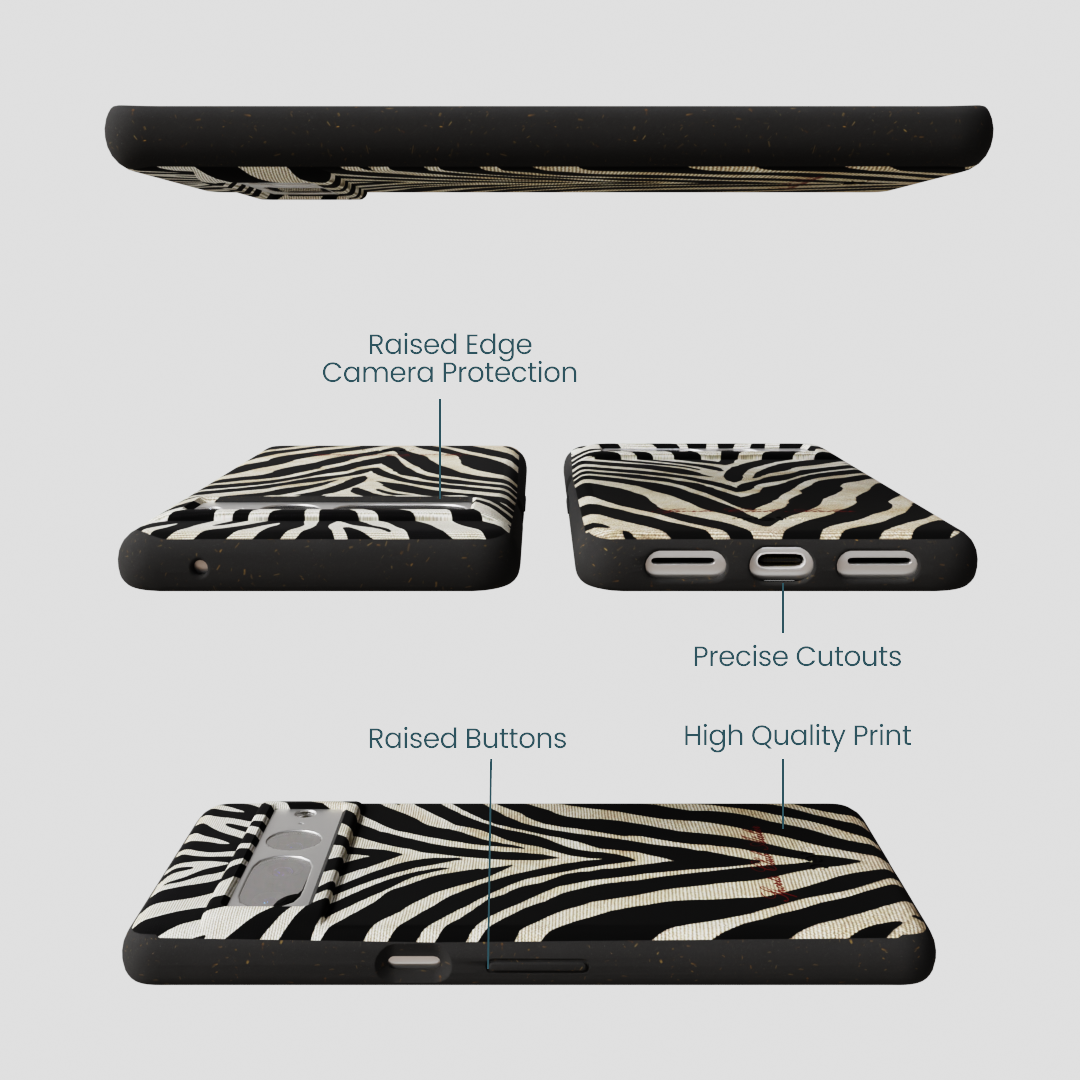 Black The Striped Officials Google Pixel 7 Pro Case