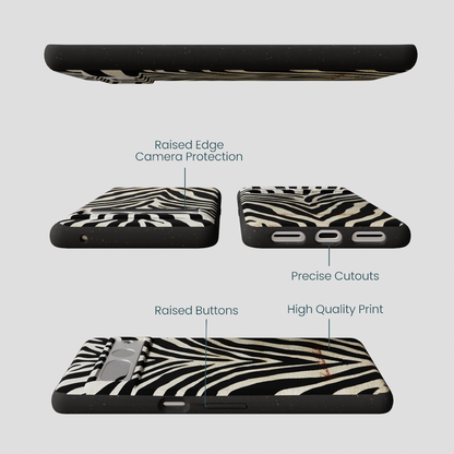 Black The Striped Officials Google Pixel 7 Pro Case