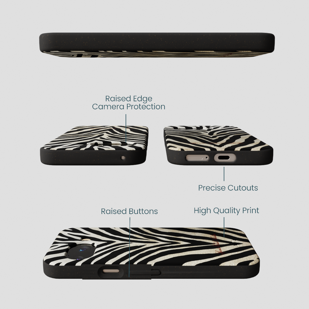 Black The Striped Officials Google Pixel 9a Case