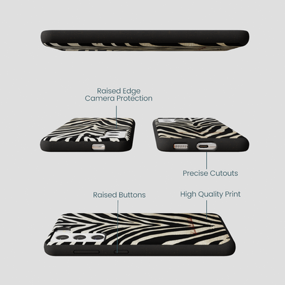 Black The Striped Officials Samsung Galaxy S22 Case