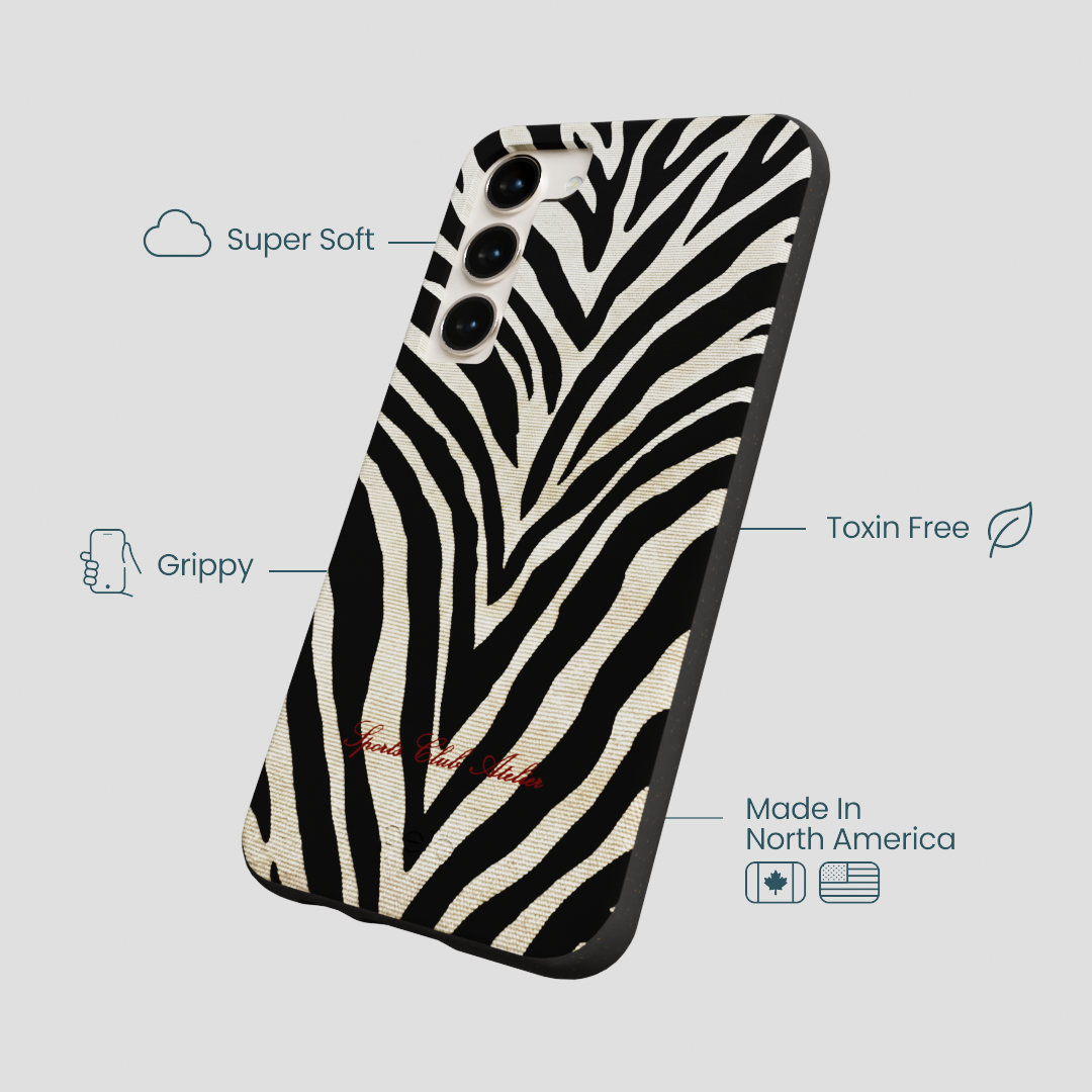 Black The Striped Officials Samsung Galaxy S23+(Plus) Case