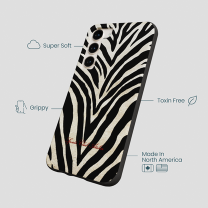 Black The Striped Officials Samsung Galaxy S23+(Plus) Case