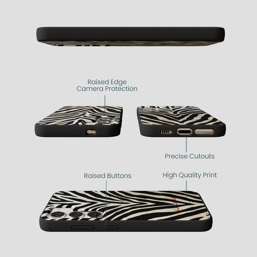 Black The Striped Officials Samsung Galaxy S23 Case