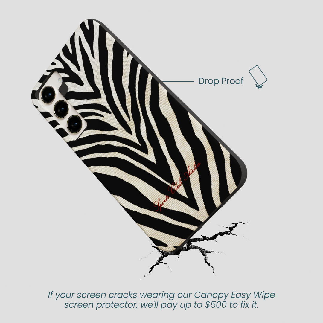 Black The Striped Officials Samsung Galaxy S24+(Plus) Case