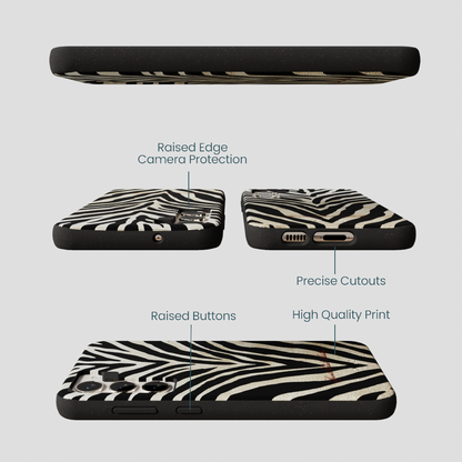 Black The Striped Officials Samsung Galaxy S24+(Plus) Case