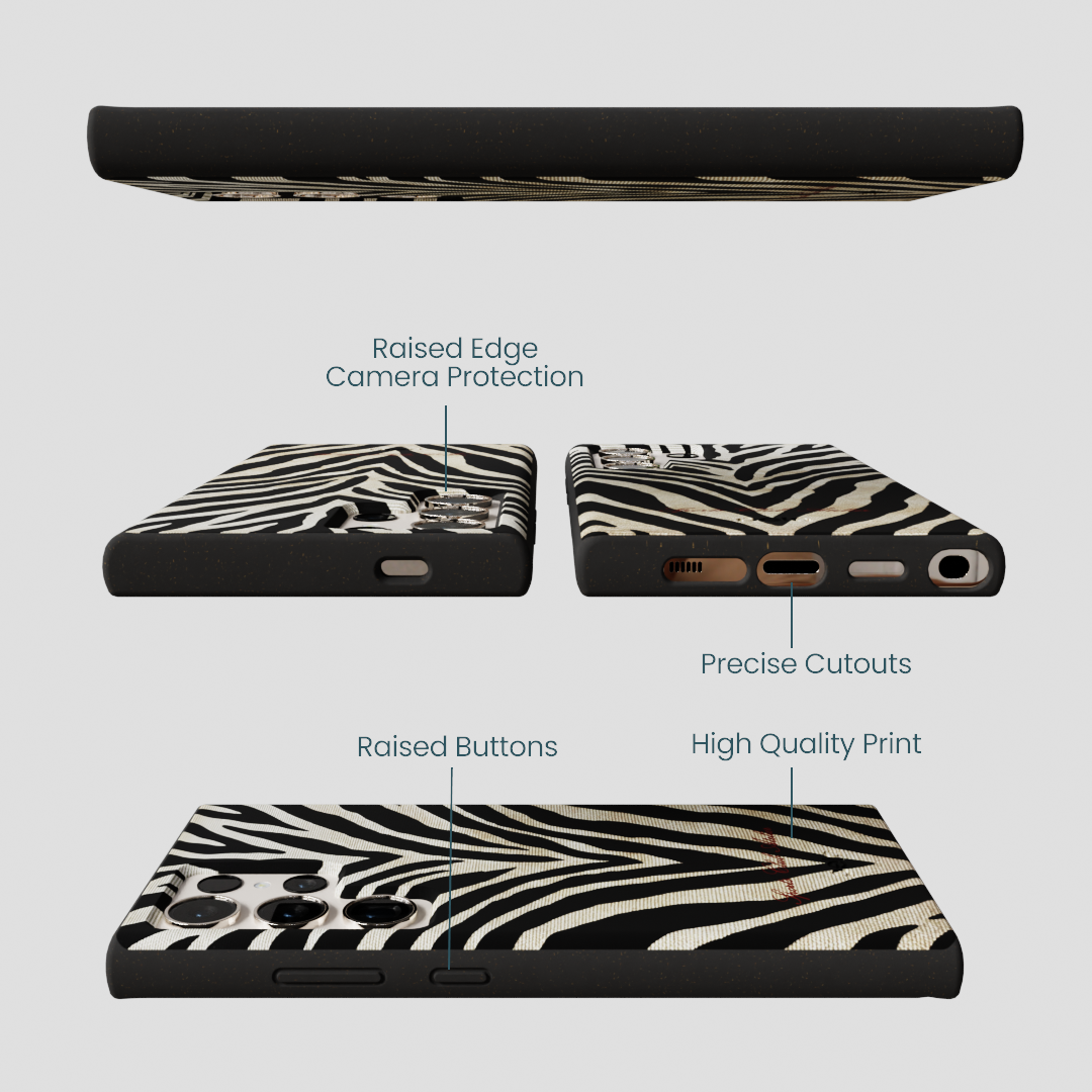 Black The Striped Officials Samsung Galaxy S24 Ultra Case
