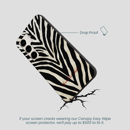 Black The Striped Officials Samsung Galaxy S24 Case
