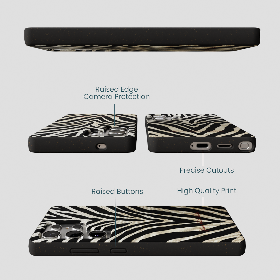 Black The Striped Officials Samsung Galaxy S25 Ultra Case
