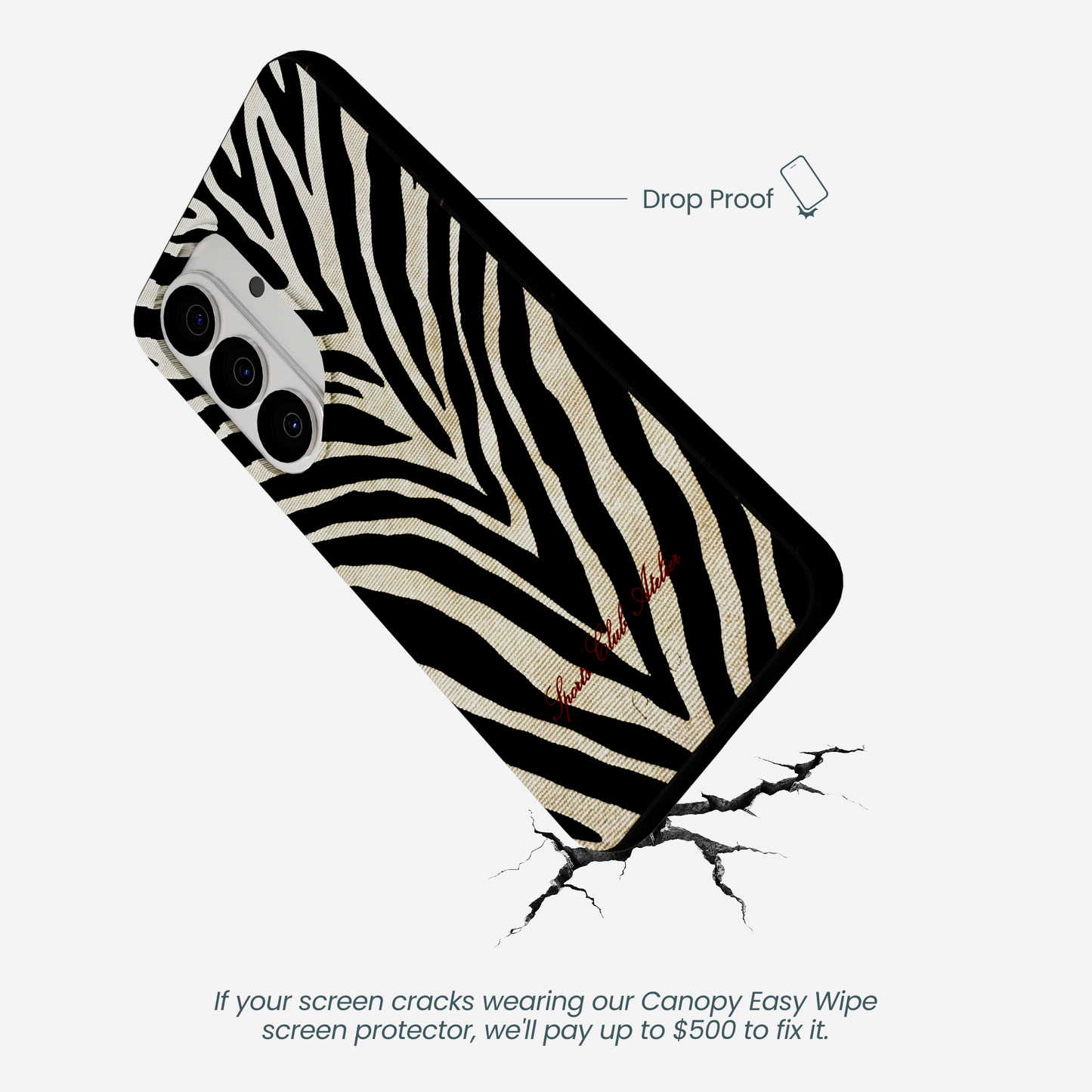 Black The Striped Officials Samsung Galaxy S26 Case