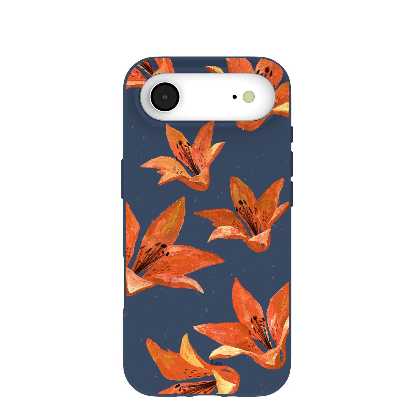 Navy Blue Tiger Lily iPhone Air Case