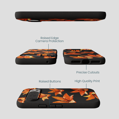 Black Tiger Lily Google Pixel 10/10 Pro Case