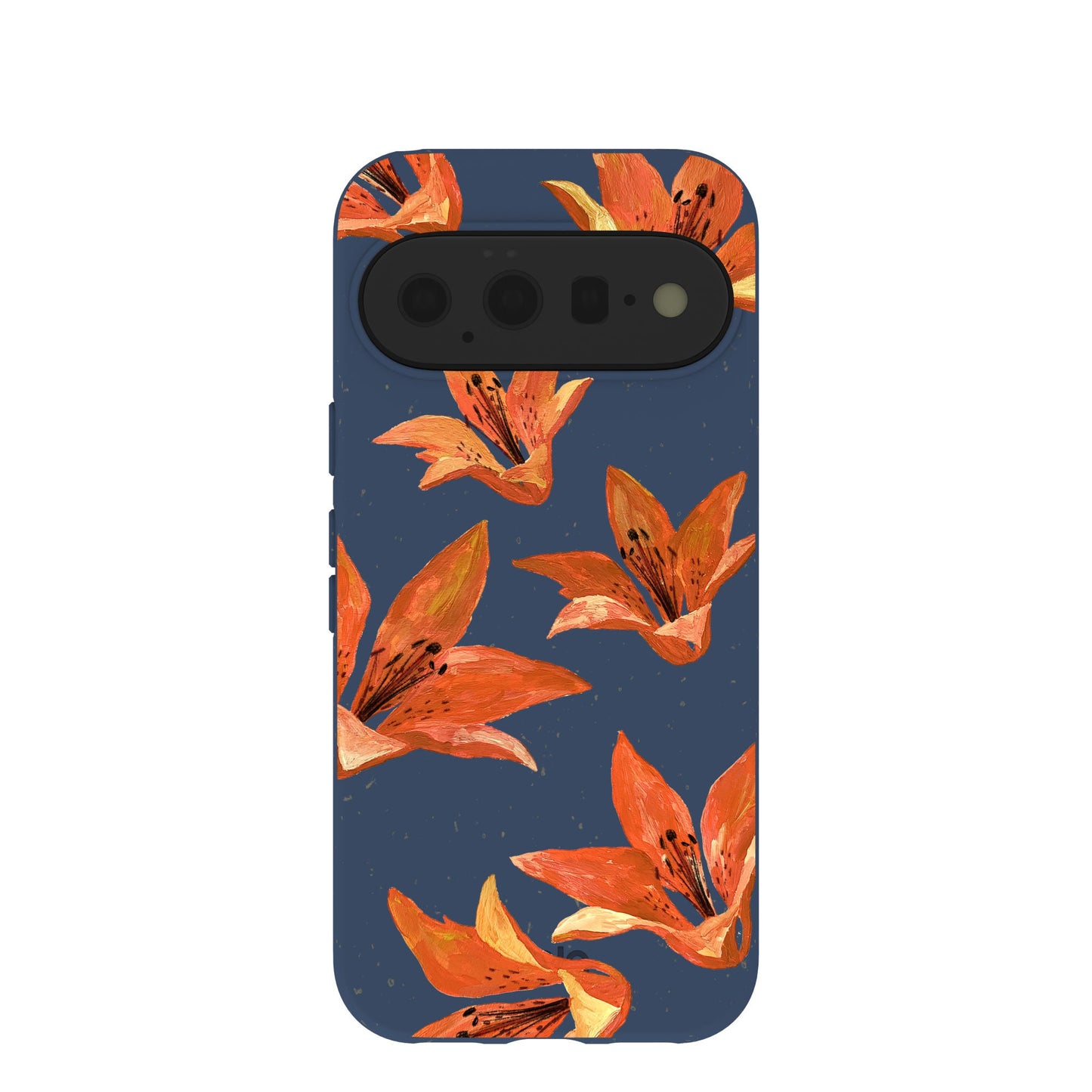 Navy Blue Tiger Lily Google Pixel 11 Case