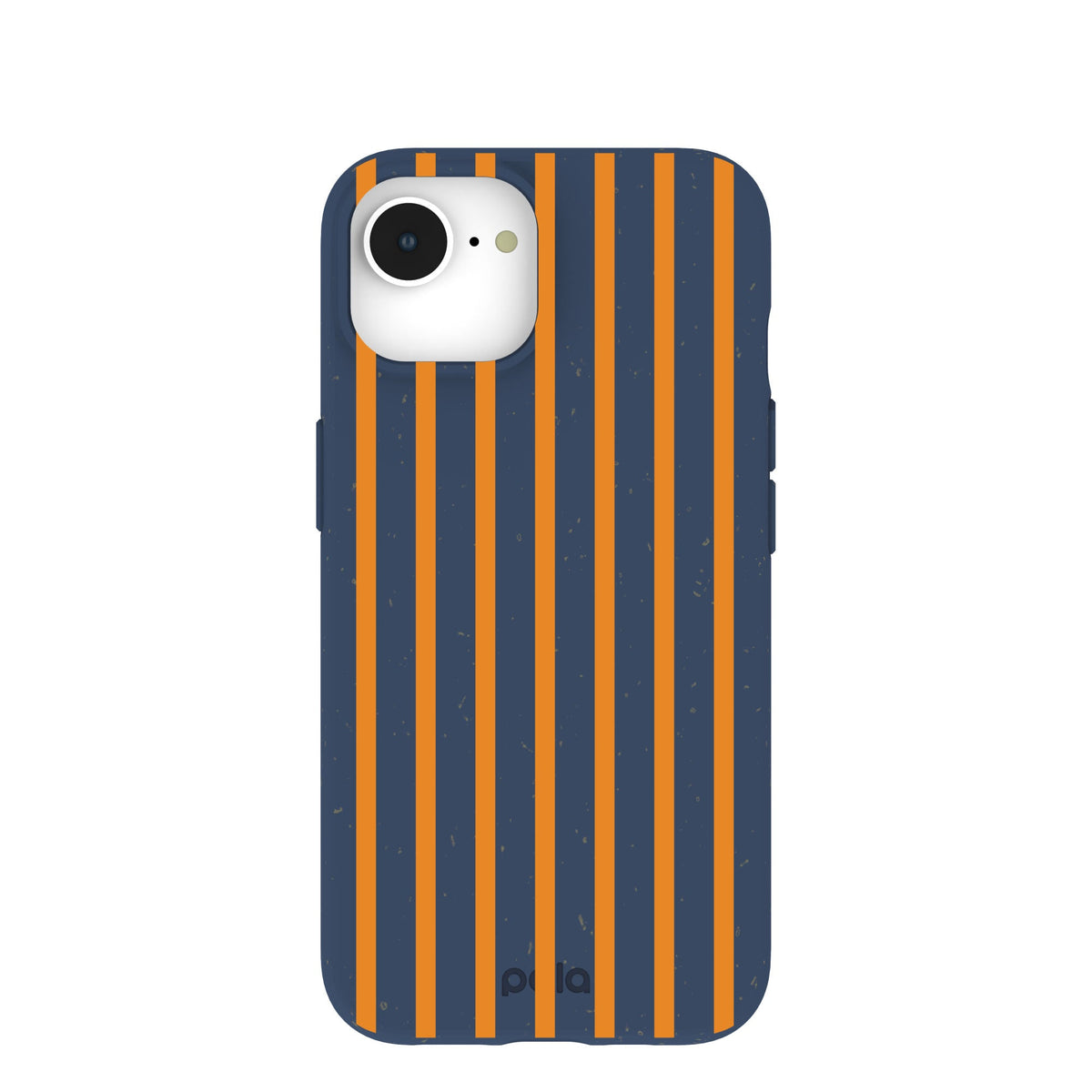Navy Blue Tiger Tail Stripes iPhone 16e/17e Case