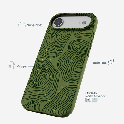 Forest Floor Time Etched iPhone Air Case