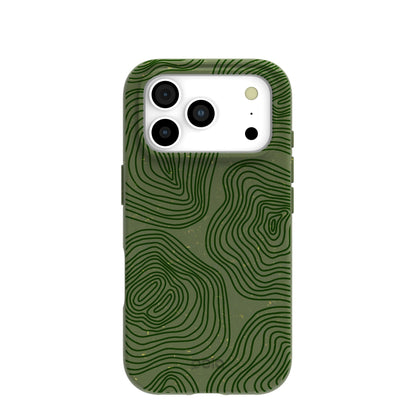Forest Floor Time Etched iPhone 17 Pro Case