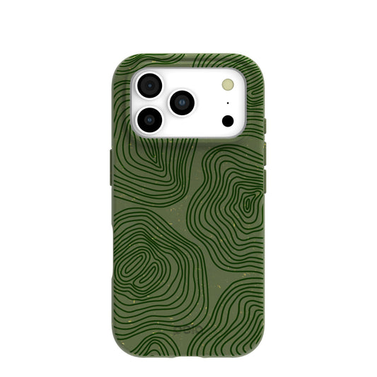 Forest Floor Time Etched iPhone 17 Pro Case