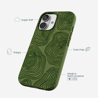 Forest Floor Time Etched iPhone 17 Case