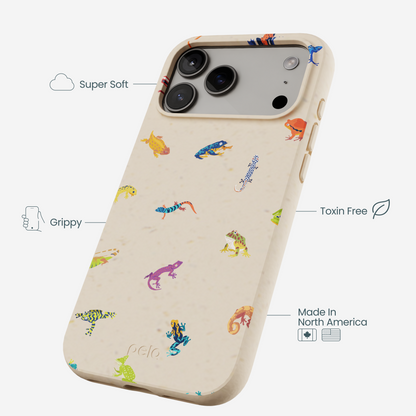 Seashell Tiny Amphibians iPhone 17 Pro Max Case