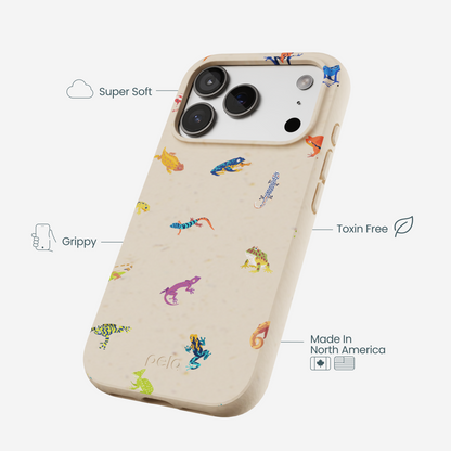 Seashell Tiny Amphibians iPhone 17 Pro Case
