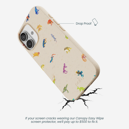 Seashell Tiny Amphibians iPhone 17 Case