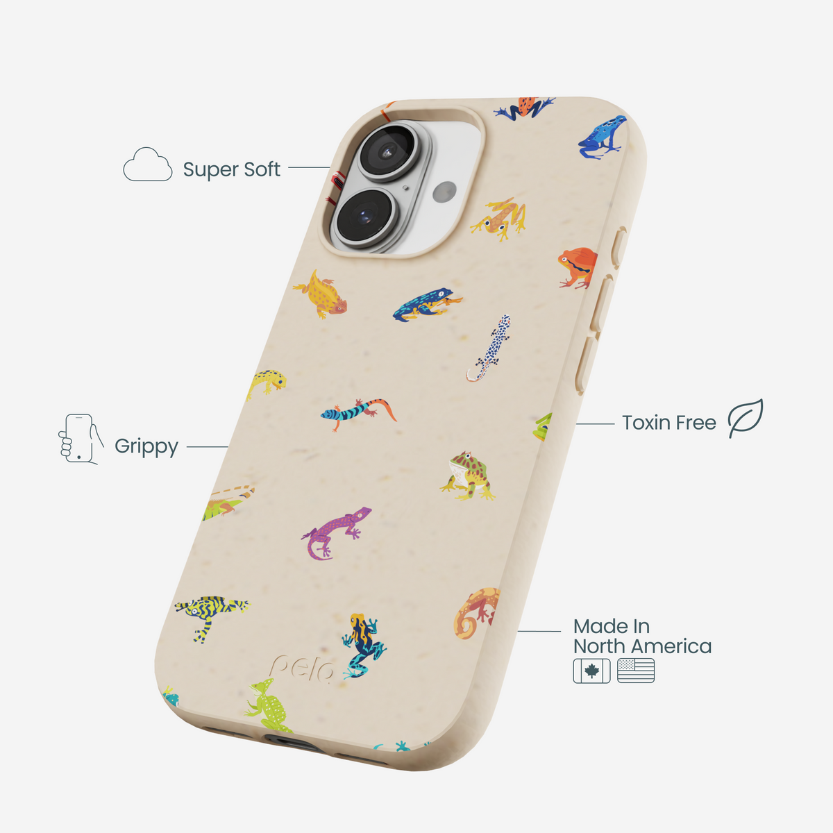 Seashell Tiny Amphibians iPhone 17 Case