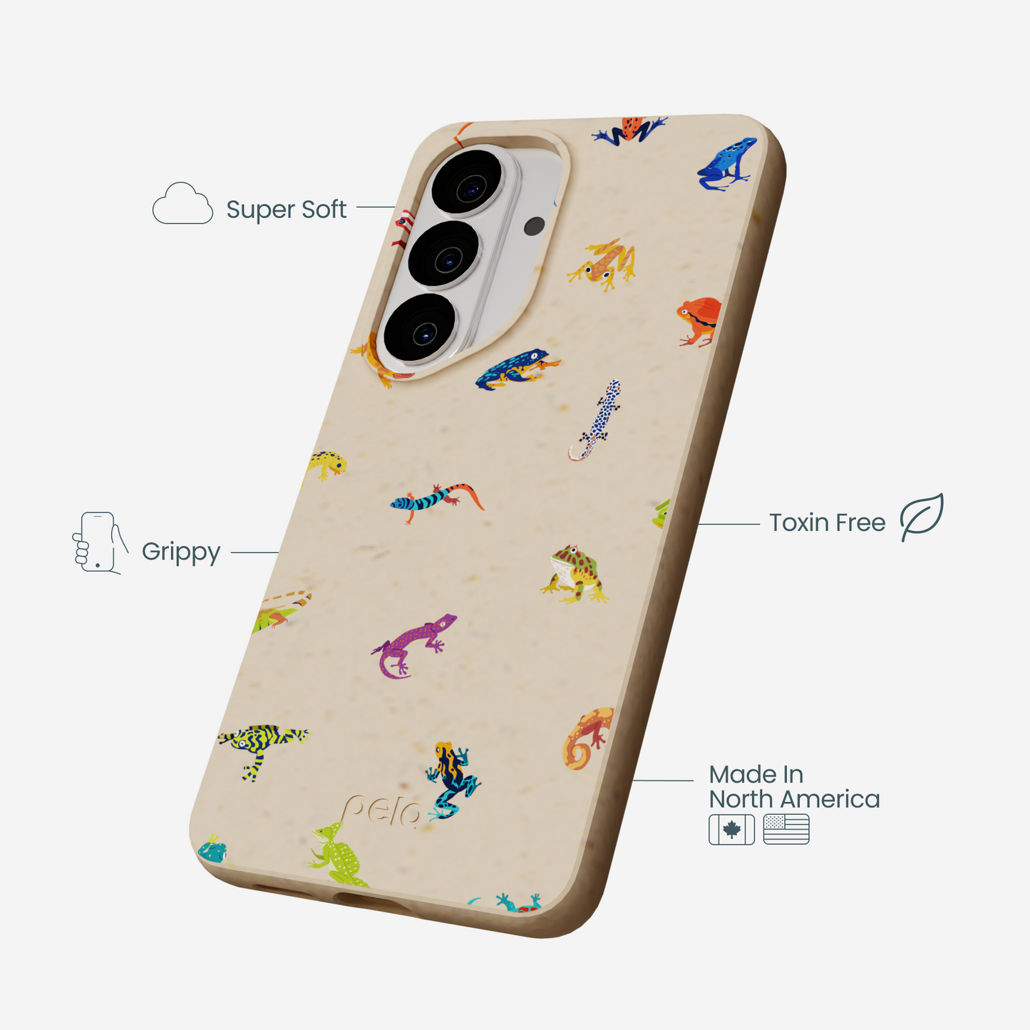 Seashell Tiny Amphibians Samsung Galaxy S26 Case