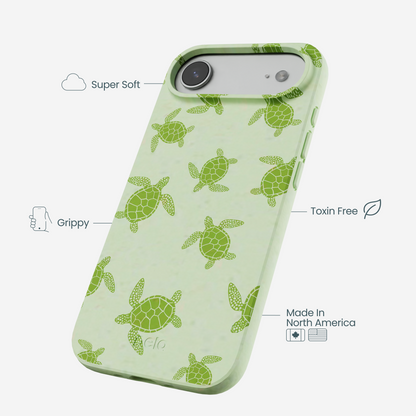 Sage Green Tiny Turtles iPhone Air Case