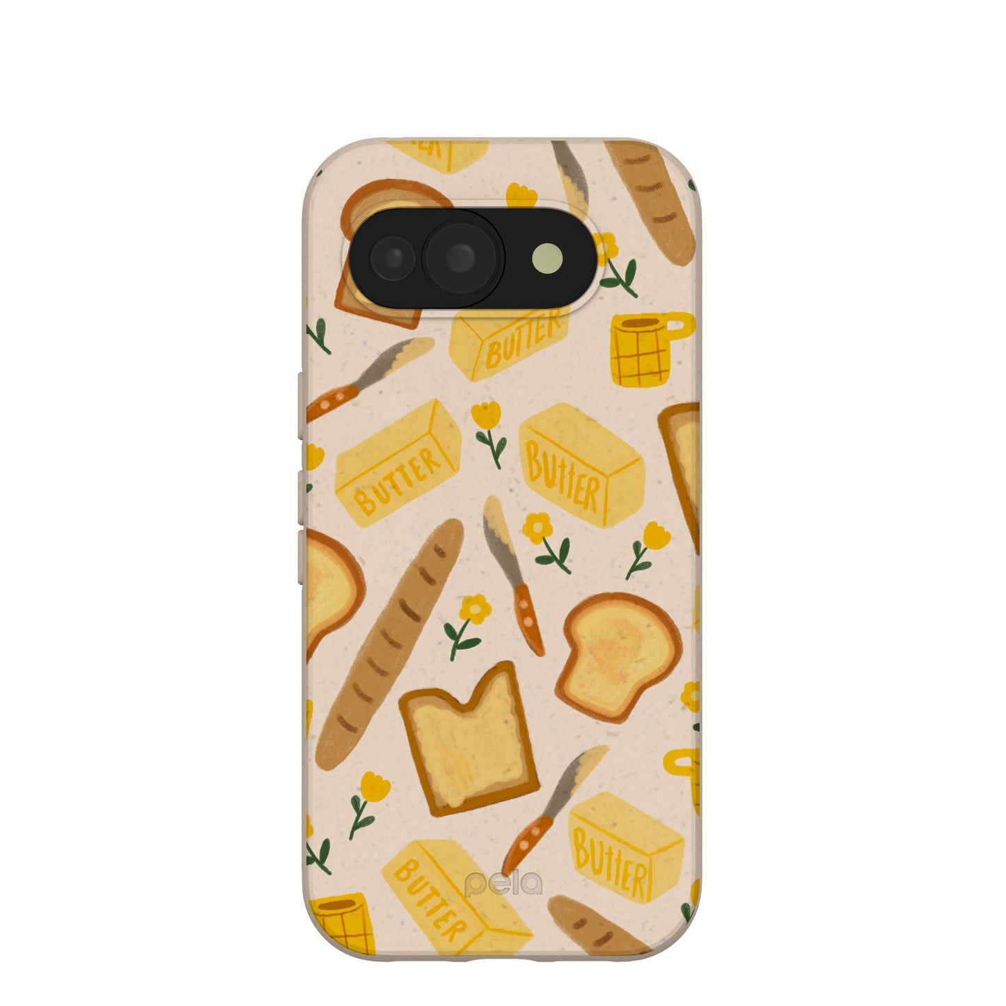 Seashell Toast Garden Google Pixel 10a Case