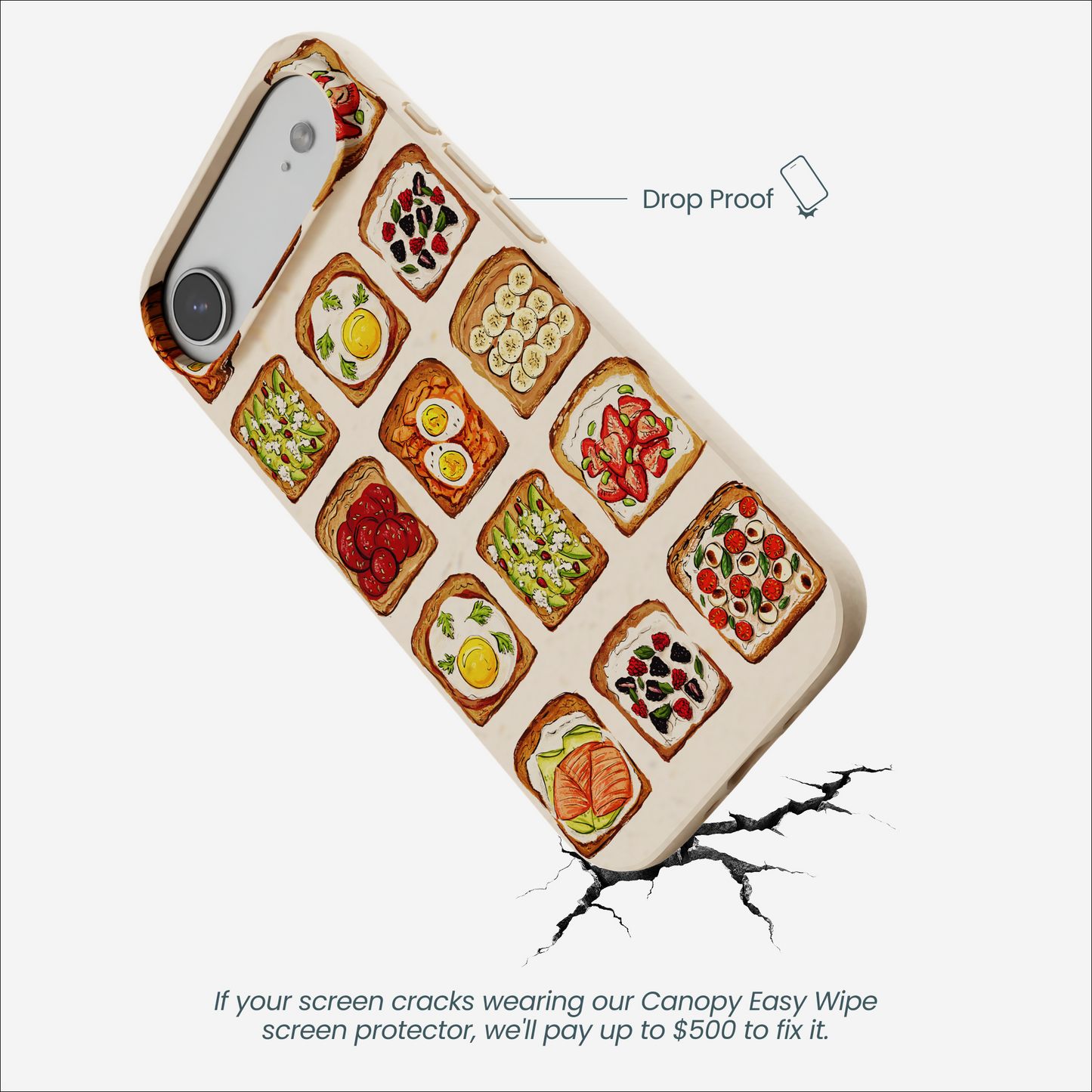 Seashell Toasted iPhone Air Case
