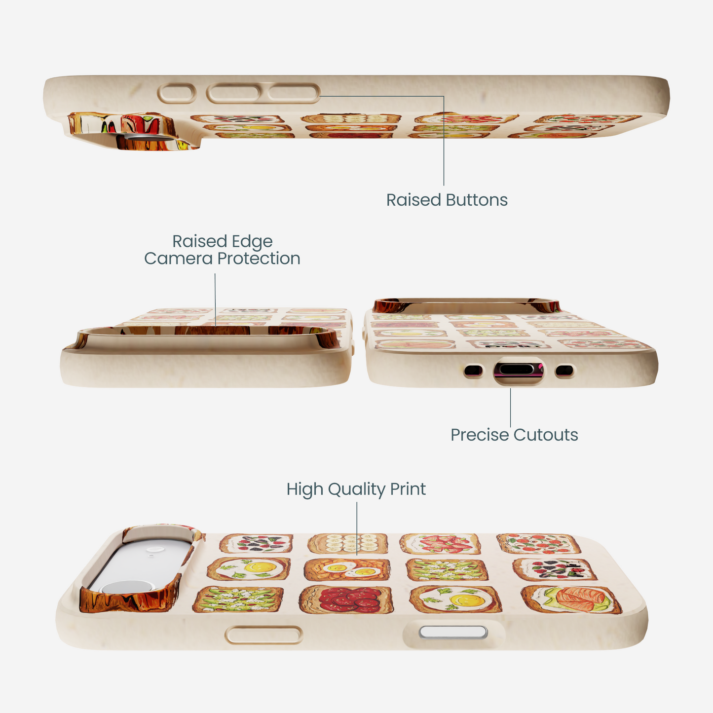 Seashell Toasted iPhone Air Case