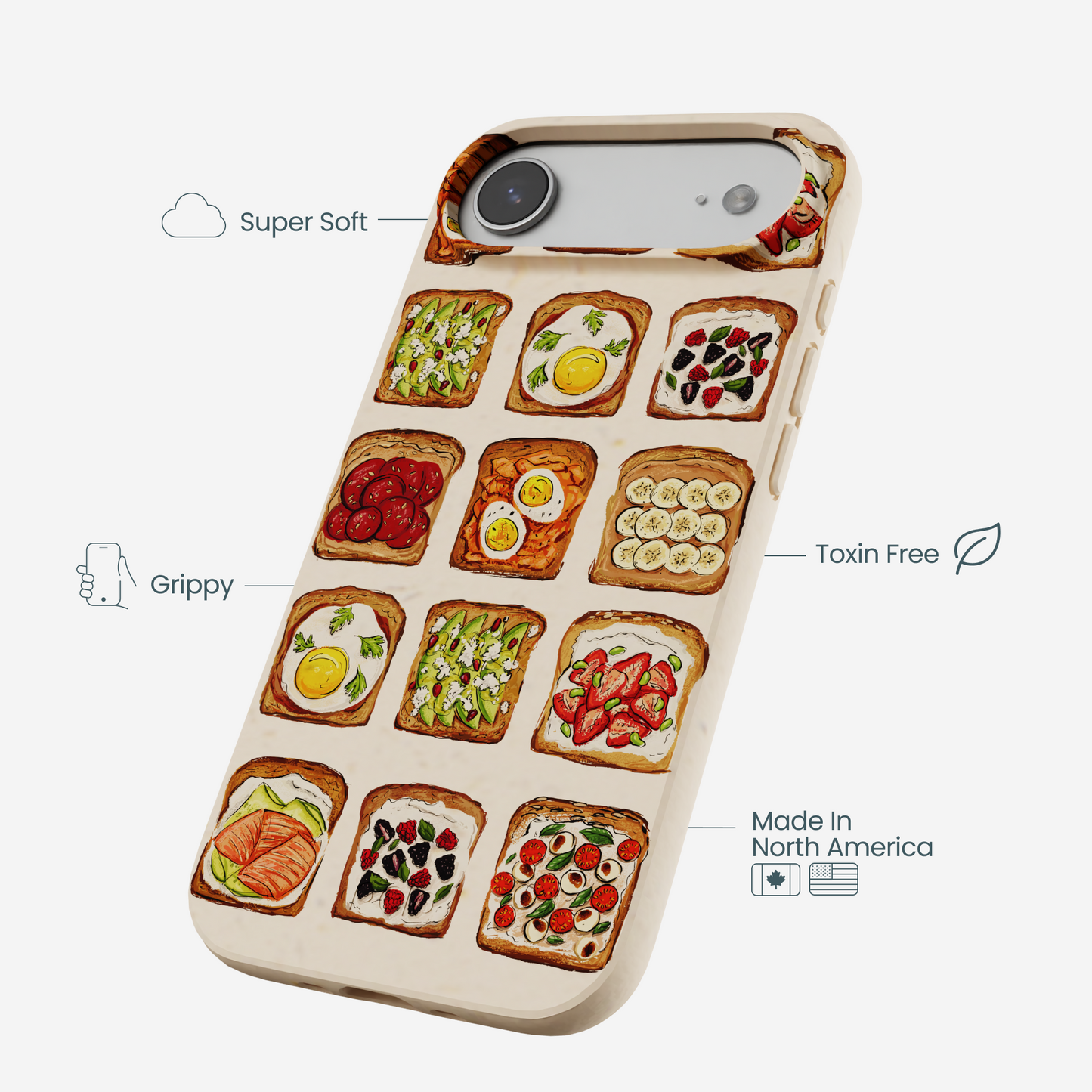 Seashell Toasted iPhone Air Case