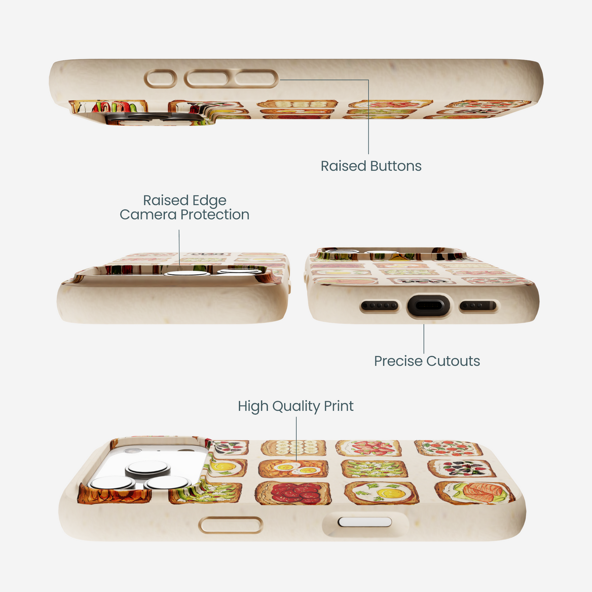 Seashell Toasted iPhone 17 Pro Case