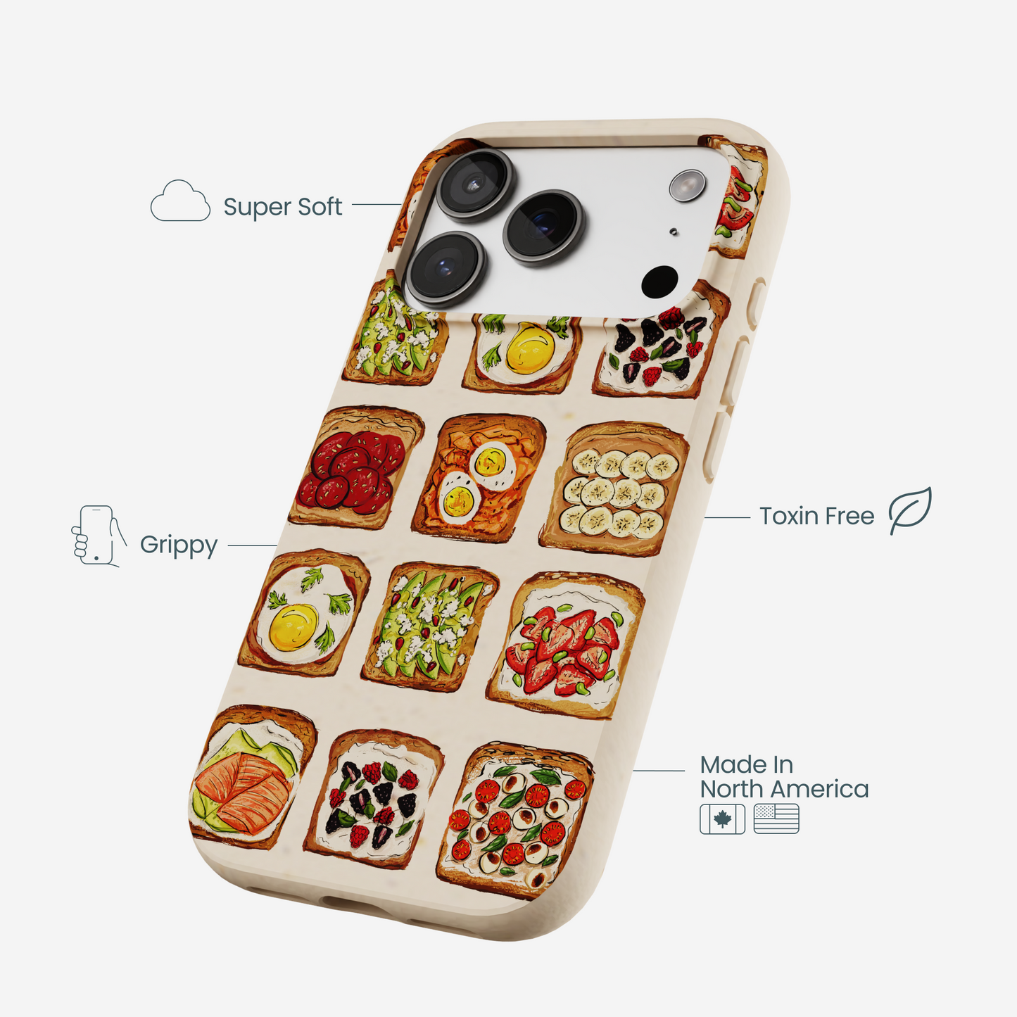 Seashell Toasted iPhone 17 Pro Case