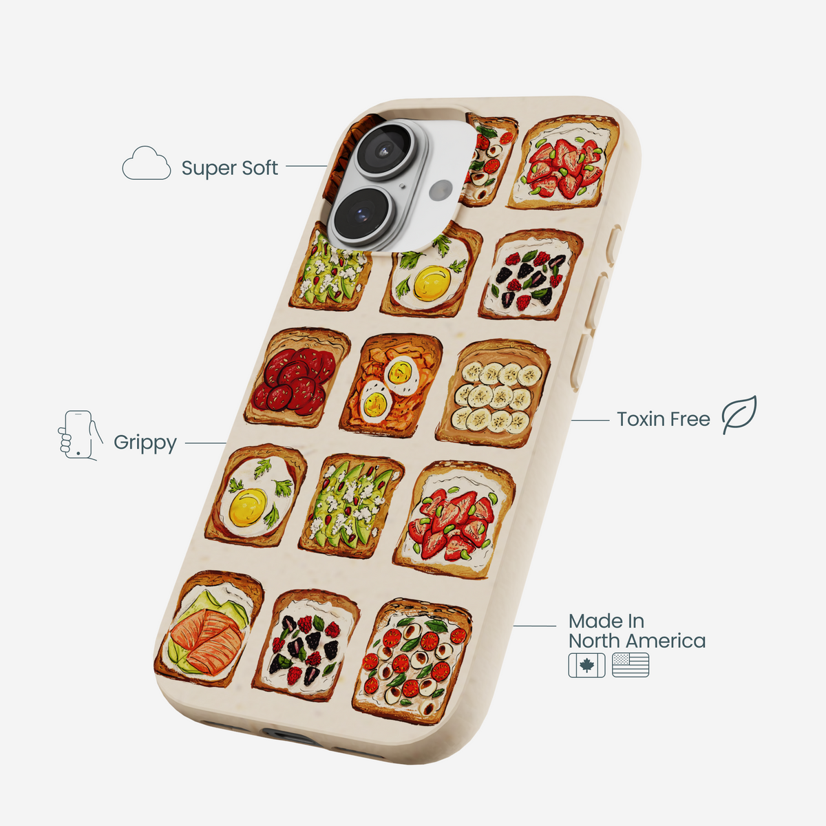 Seashell Toasted iPhone 17 Case